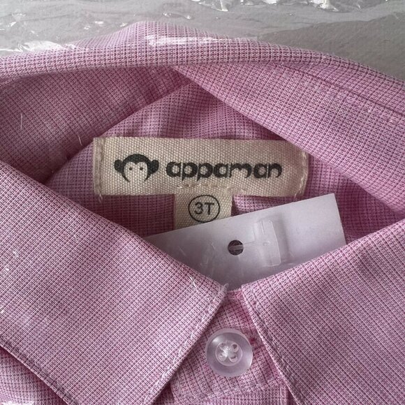 NWT Appaman Fine Tailoring Standard Shirt In Wild Orchid - Picture 5 of 8